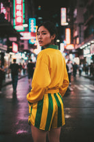 Retro Sarı Sweat - 2