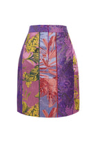 Tinder Düğme Detaylı Asimetrik Mini Etek - 2