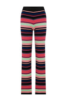 Carey Striped Knitted Pants - 1