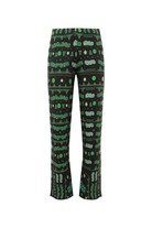 Yeşil Bulut Desenli Pantolon - 3