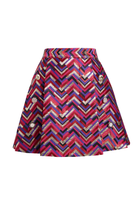 Twinkle Pileli Düğme Detaylı Mini Etek - 0