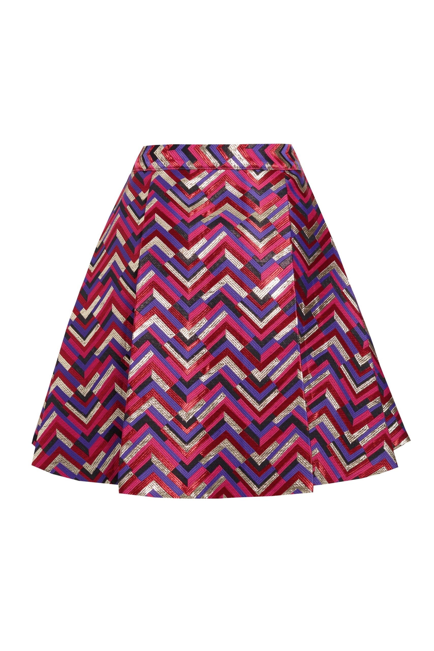 Twinkle Pileli Düğme Detaylı Mini Etek - 2