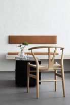 Wishbone Hasırlı Sandalye - 5