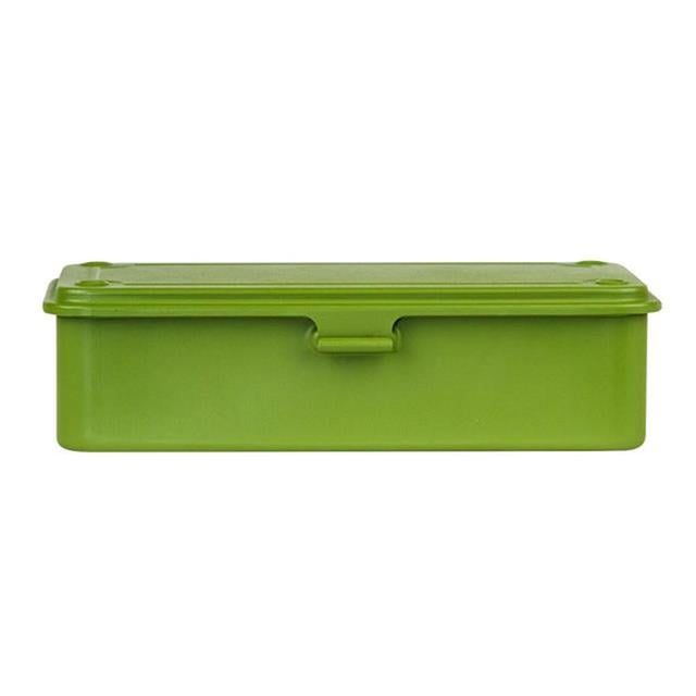 T 190 Tool Storage Box Japanese Tea Green Metal Saklama Kutusu - 1