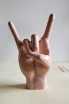 Rock El Figürü | Gül Rengi - 1