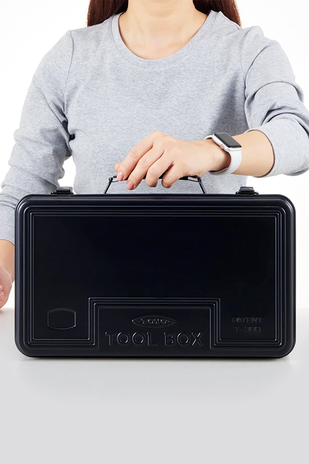 T-360 Bagaj Tipi Çok Amaçlı Alet Çantası Paslanmaz Çelik Saklama Çantası - 4