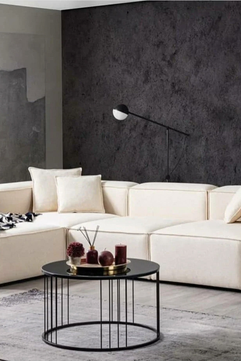 Ravi 4'lü Köşe Koltuk - 1