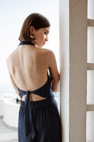 Keten Navy Yelek - 1