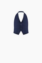 Keten Navy Yelek - 2