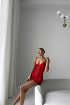 Aveline Dantel Korse Formlu Babydoll Set - 0