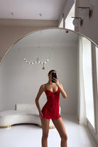 Aveline Dantel Korse Formlu Babydoll Set - 3