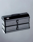 Y 350 Tool Storage Box Black Metal Saklama Kutusu - 1