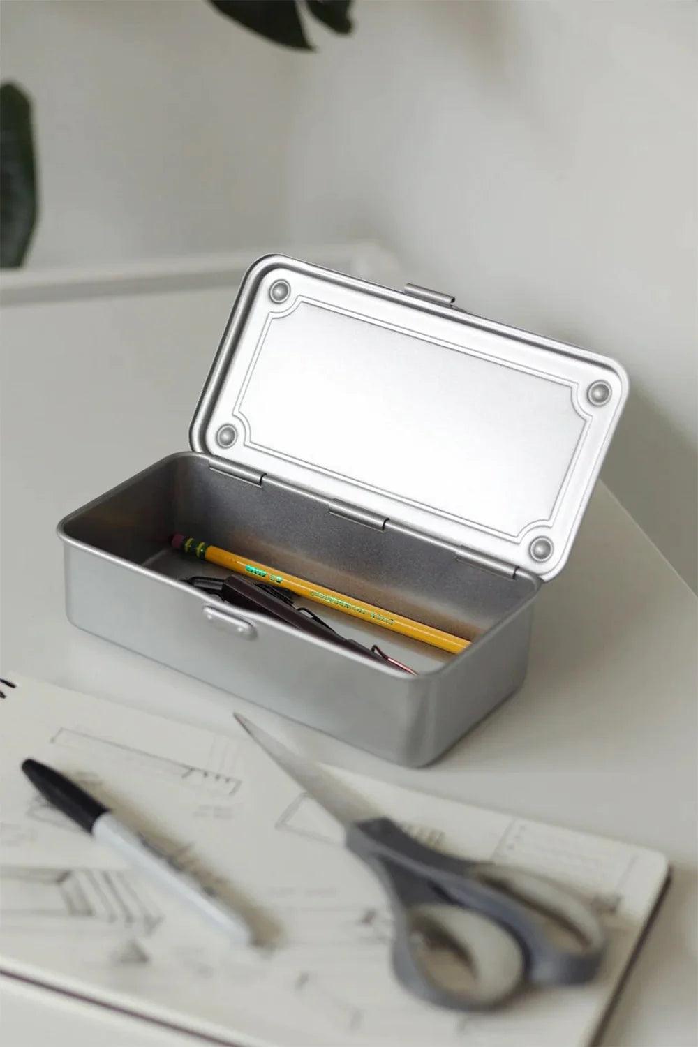 Toyo T-190 Storage Box Silver Çok Amaçlı Alet Çantası Gümüş - 0
