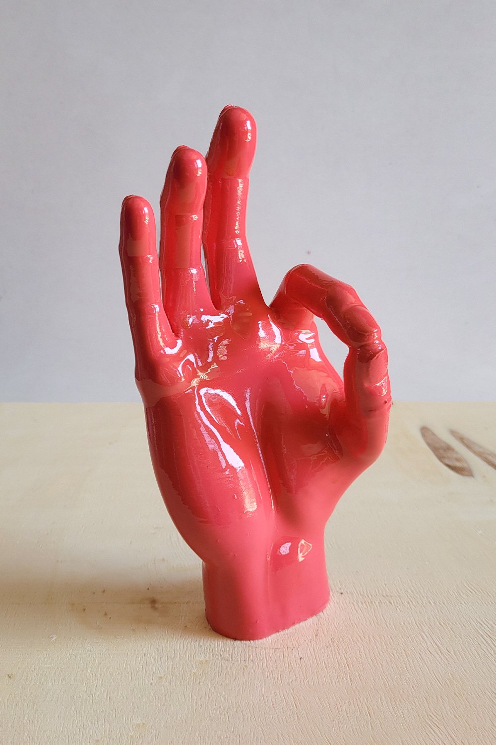 Okey El Figürü | Pembe - 1