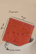 Devekuşu Deri Kartlık No 1 - 1