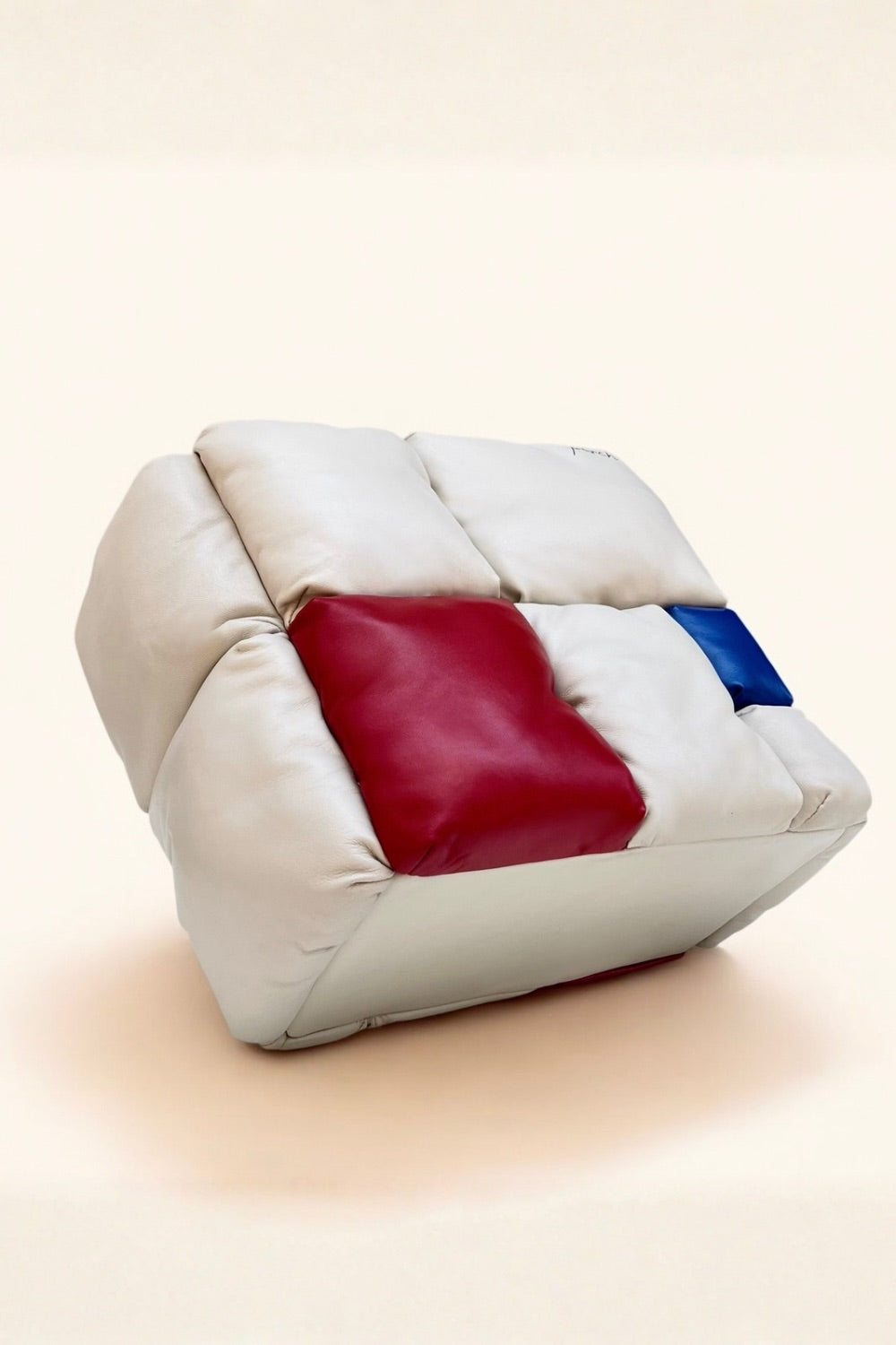 Renkli  Deri Tote Çanta – El Yapımı Omuz Askılı Deri Çanta - 6