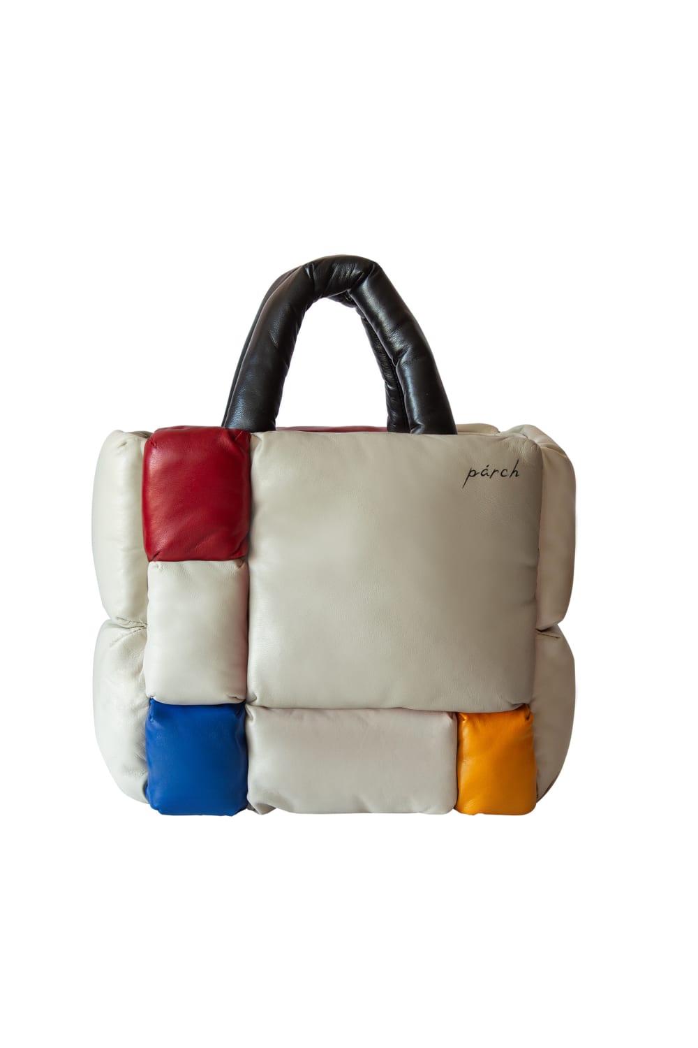 Renkli  Deri Tote Çanta – El Yapımı Omuz Askılı Deri Çanta - 0