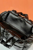 The Chess |Hakiki Deri Büyük Pofuduk Çanta - 3