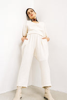 Crinkle Linen Slouchy Pantolon - 2