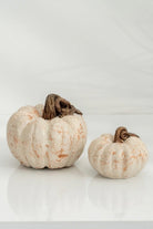 Simli Bal Kabağı İkili Obje Krem Bakır - 0