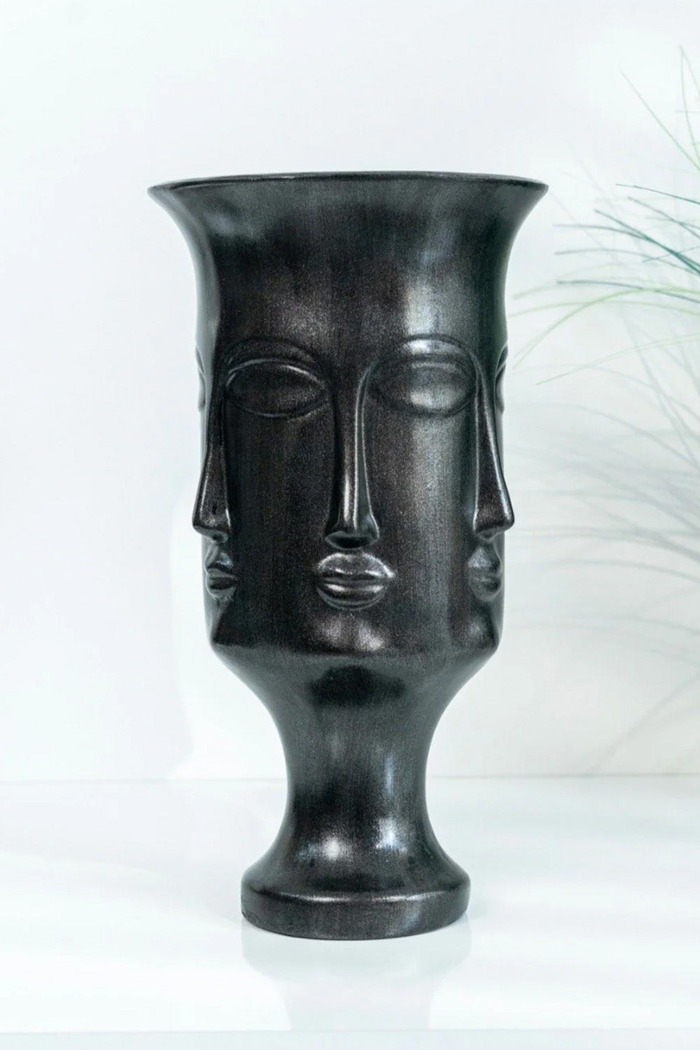 Adler Siyah Uzun Vazo - 1