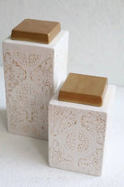 Antik Kare Küp İkili - 2