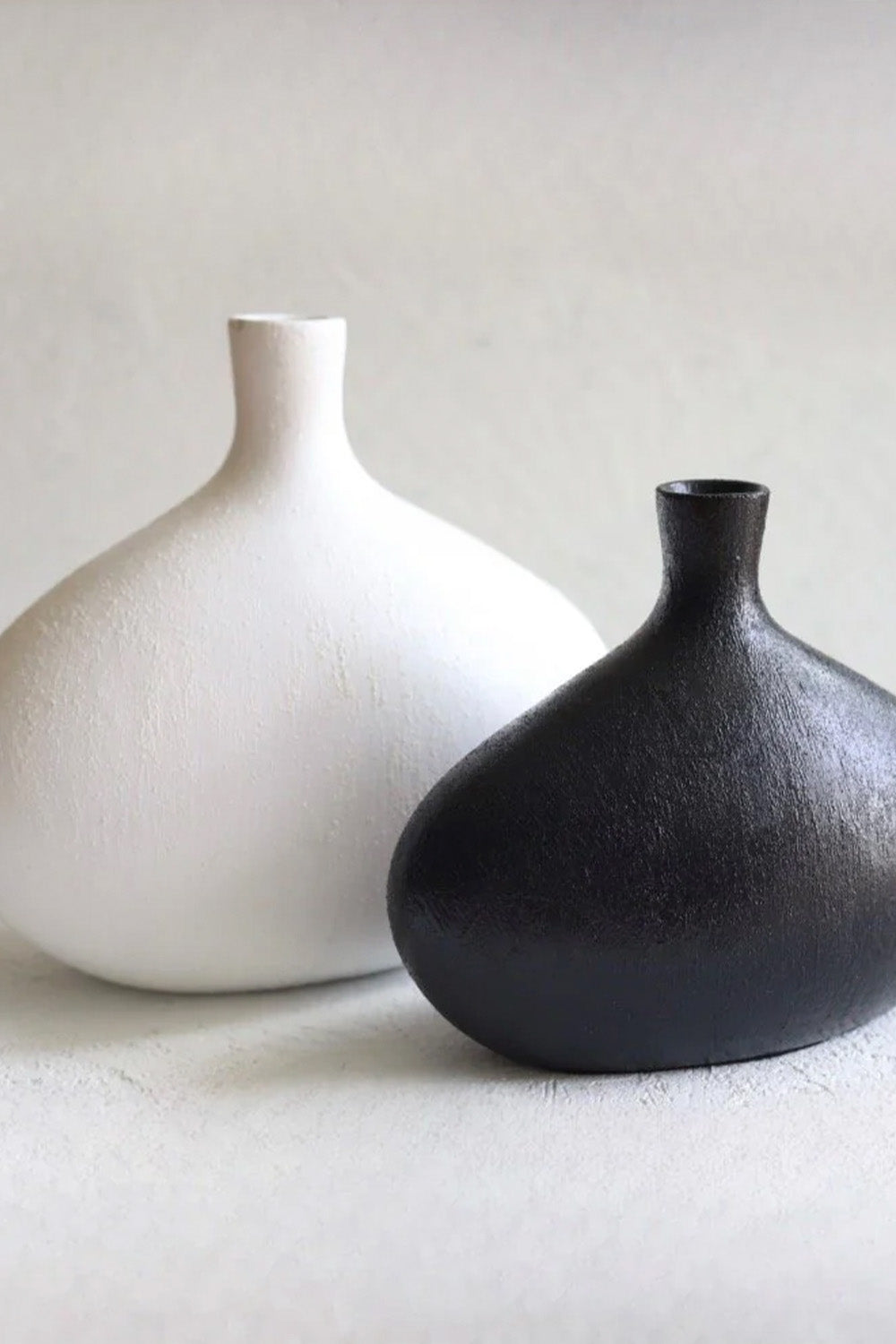 Minimal Seramik Ikili Vazo - 0