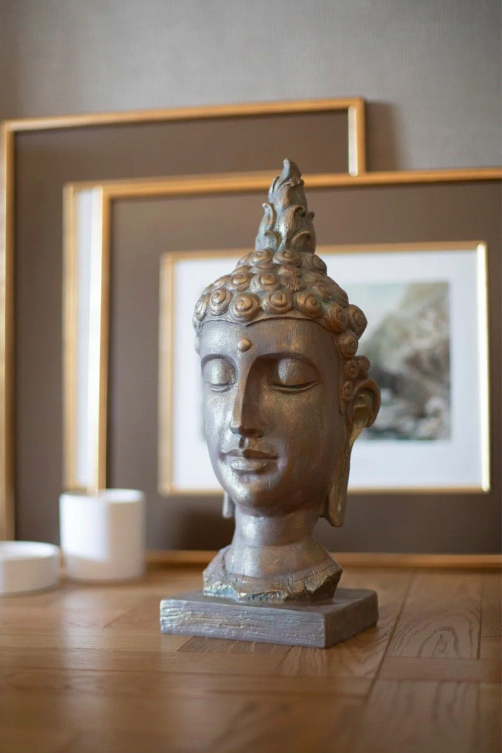 Budist Kadın Mask Obje - 0