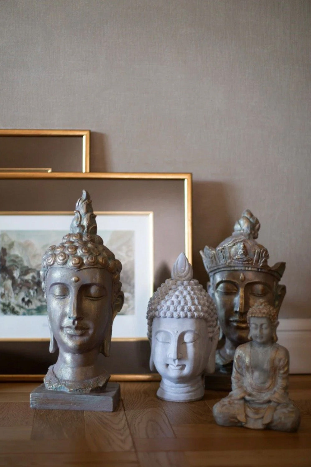 Budist Erkek Mask Obje - 3