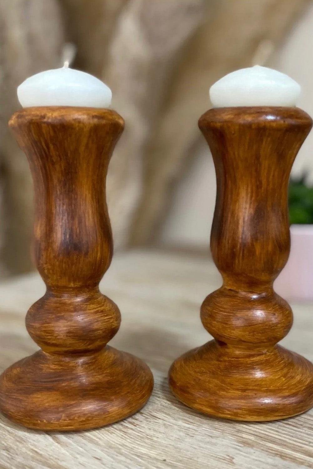 Nordic Seri İkili Seramik Mumluk - 0