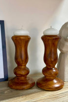 Nordic Seri İkili Seramik Mumluk - 1