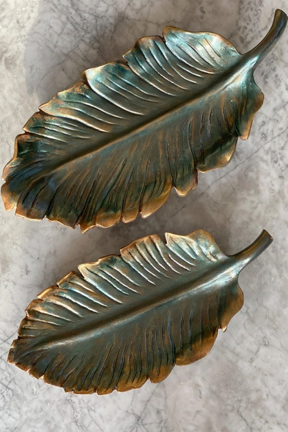 Dekoratif Yaprak Tabak Küçük - 1