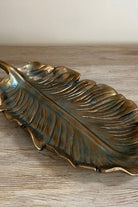 Dekoratif Yaprak Tabak Büyük - 0