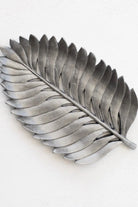 Dekoratif Yaprak Tabak Gümüş - 2