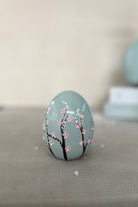 Seramik Paskalya Yumurta Seti Sakura Desenli - 2