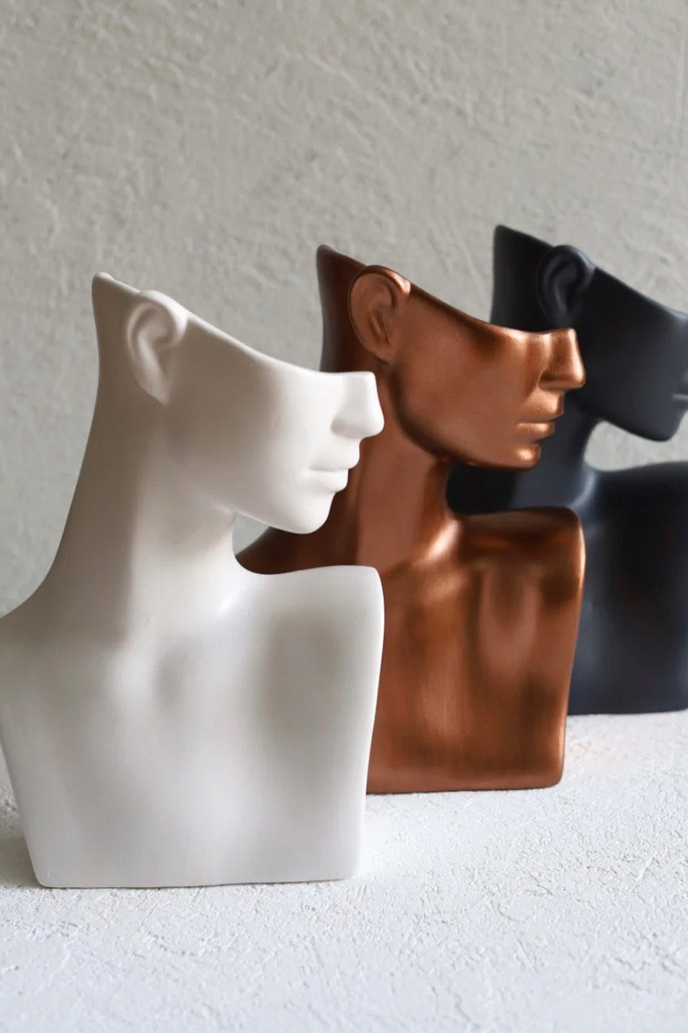 Femme Bakır Seramik Büst - 1