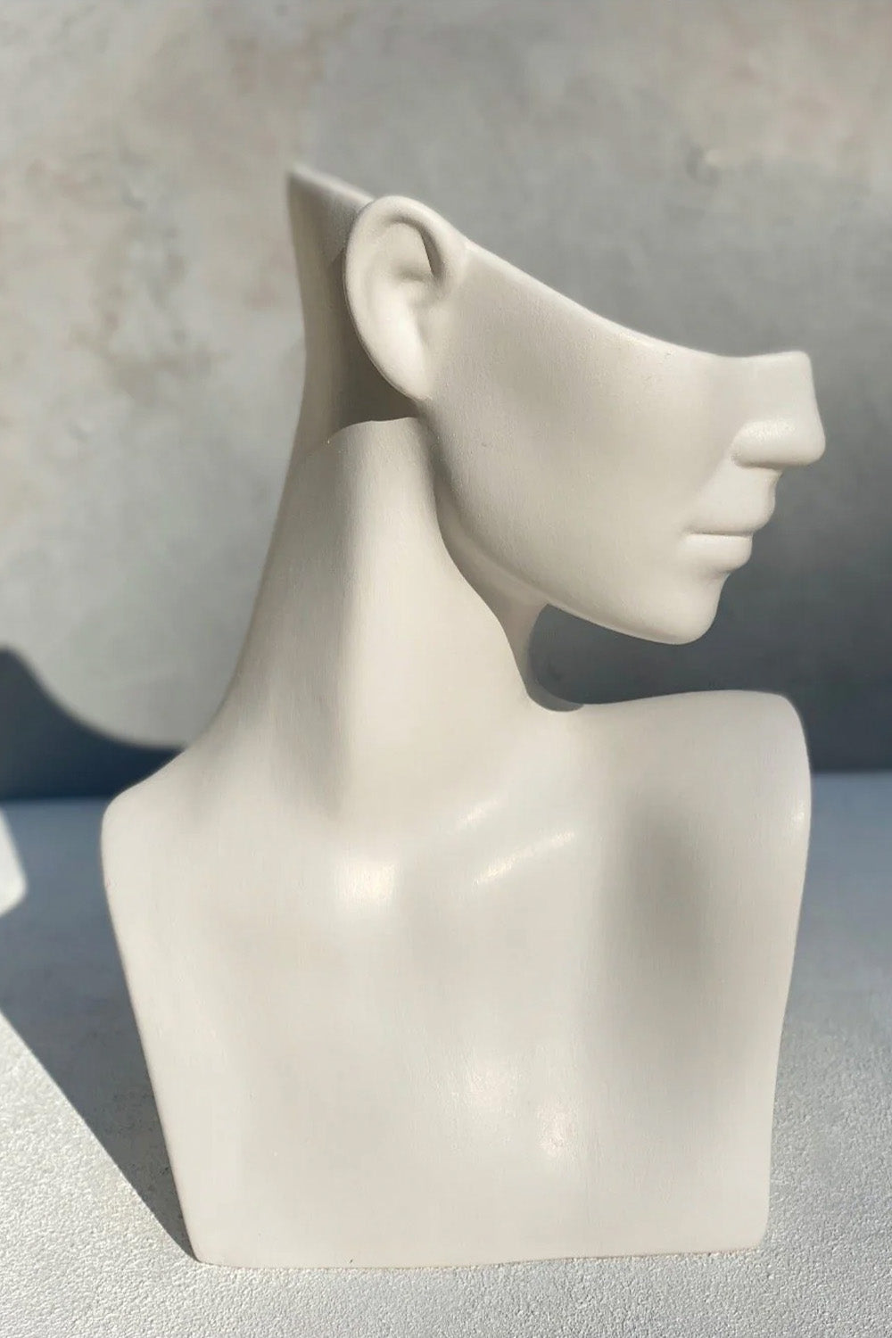 Femme Seramik Büst Beyaz - 4