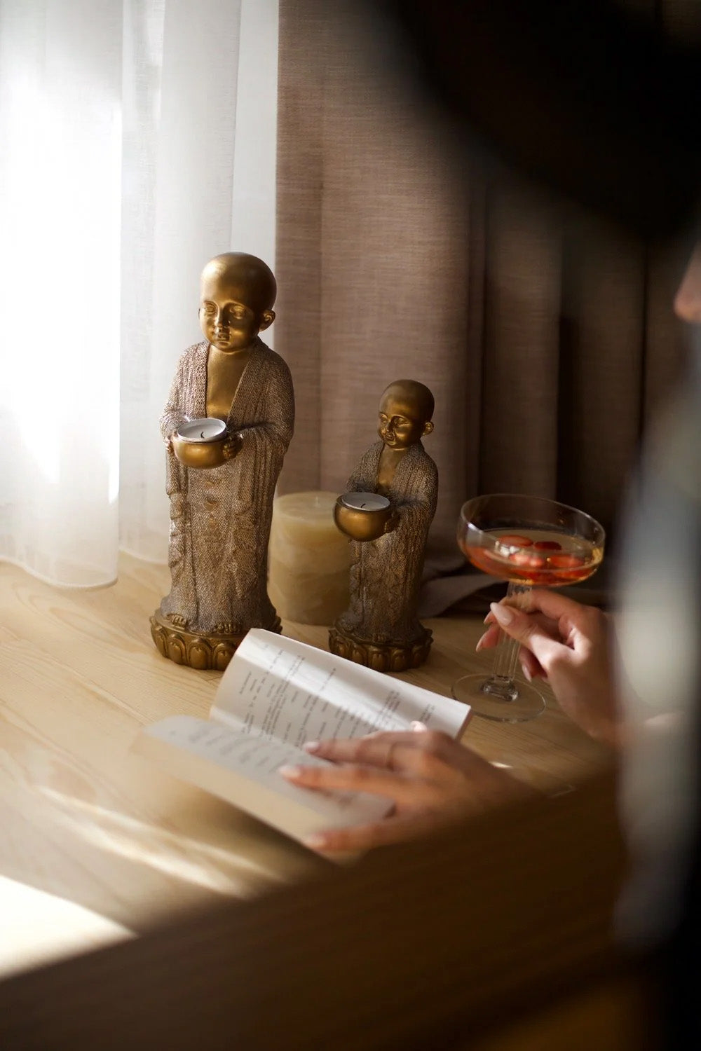 İkili Buda Mumluk - 3