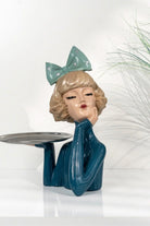 Tepsili Kız Sunumluk Petrol Yeşili - 0