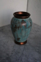 Bakırdan Seri Turkuaz Zarif Vazo - 2