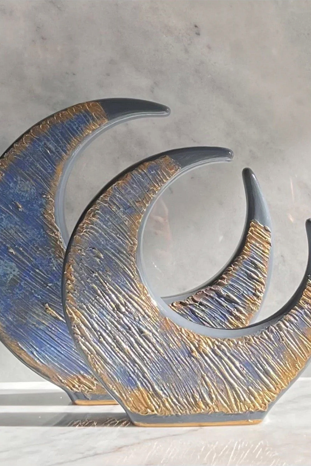 Semavi Seri İkili Hilal Obje - 0