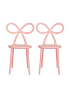 Ribbon 2'li Pembe Sandalye Seti - 0