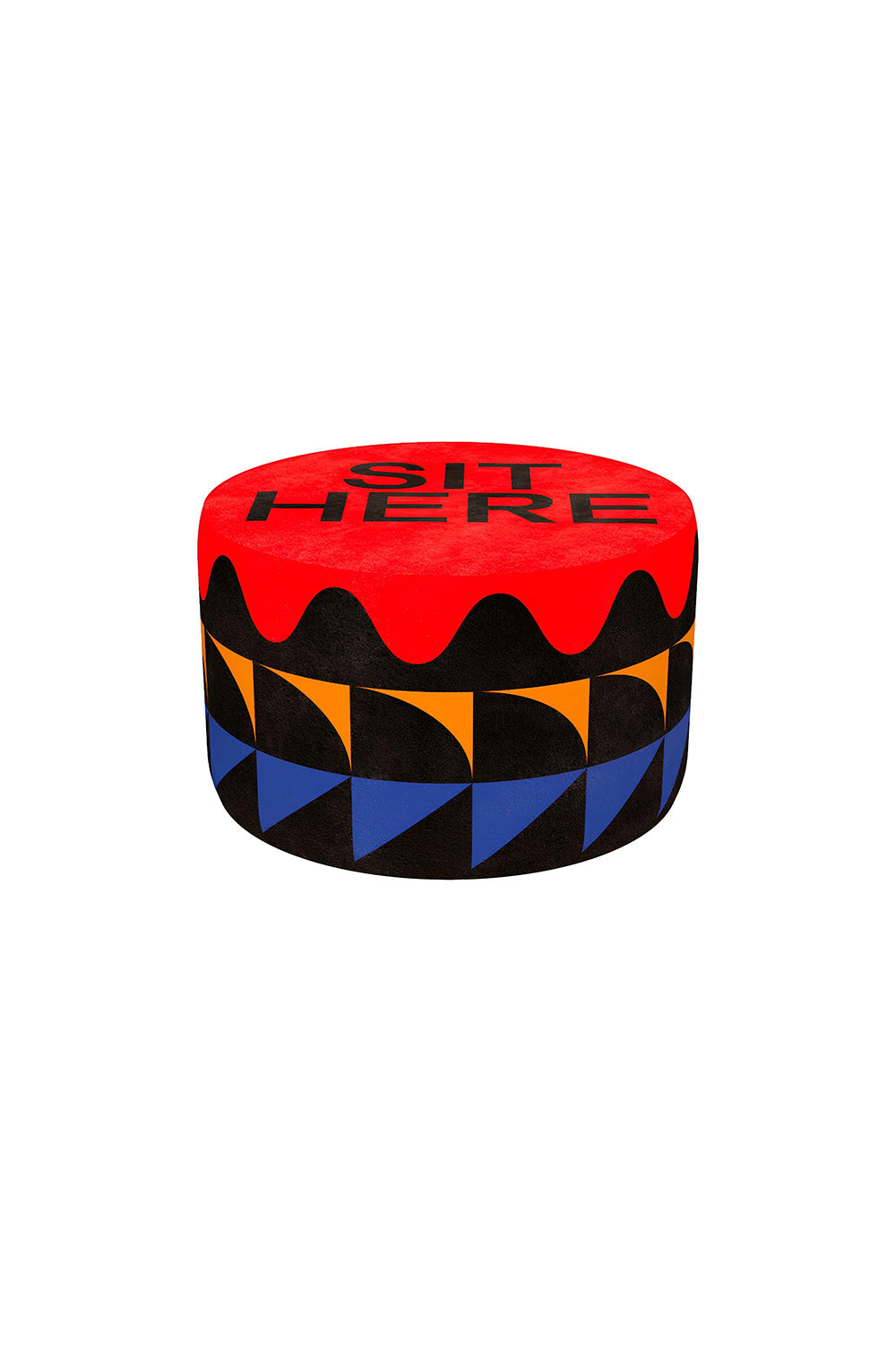 Pouf Oggian Sit Here Kırmızı M Puf - 0