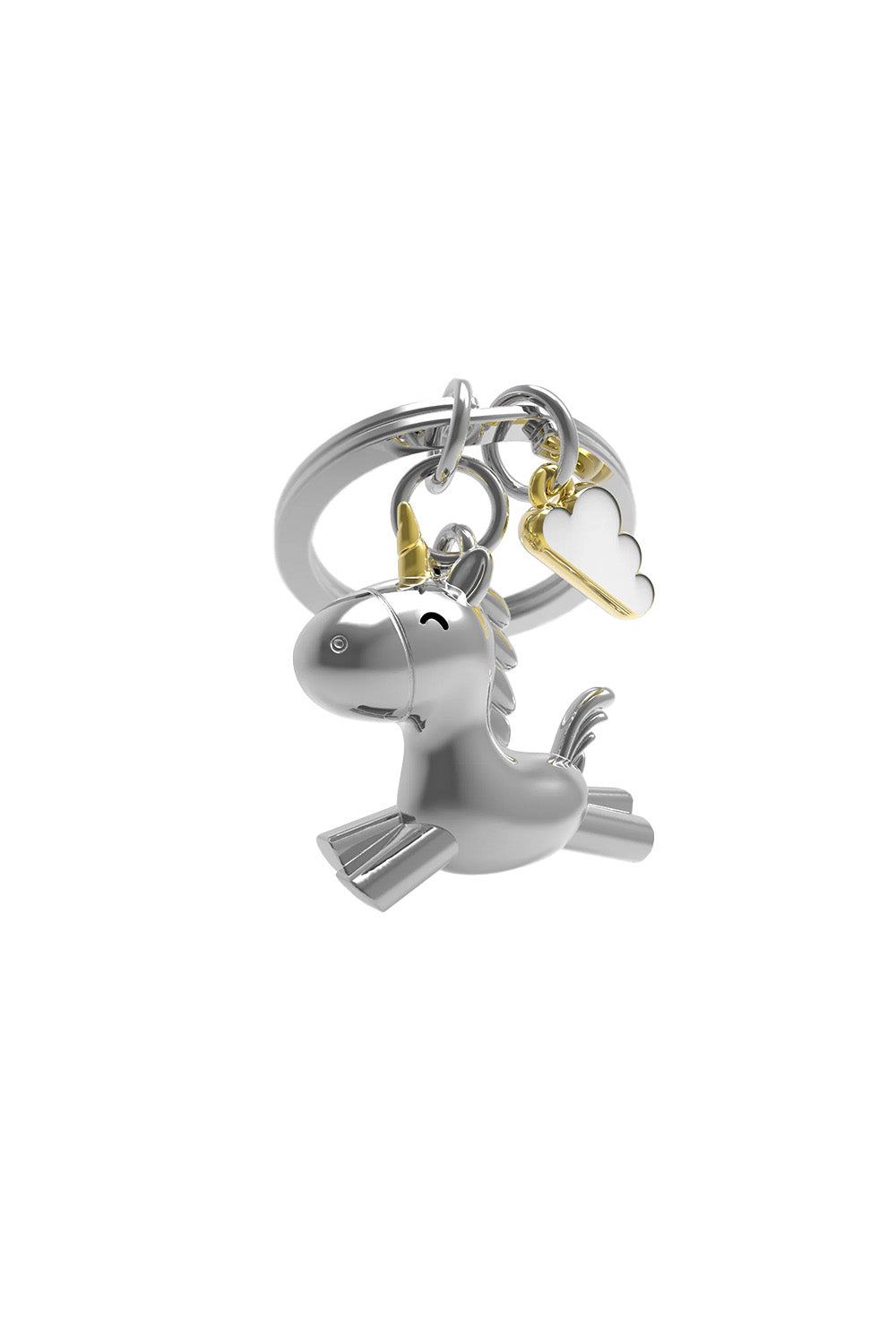 3 D Uçan Unicorn Anahtarlık - 0