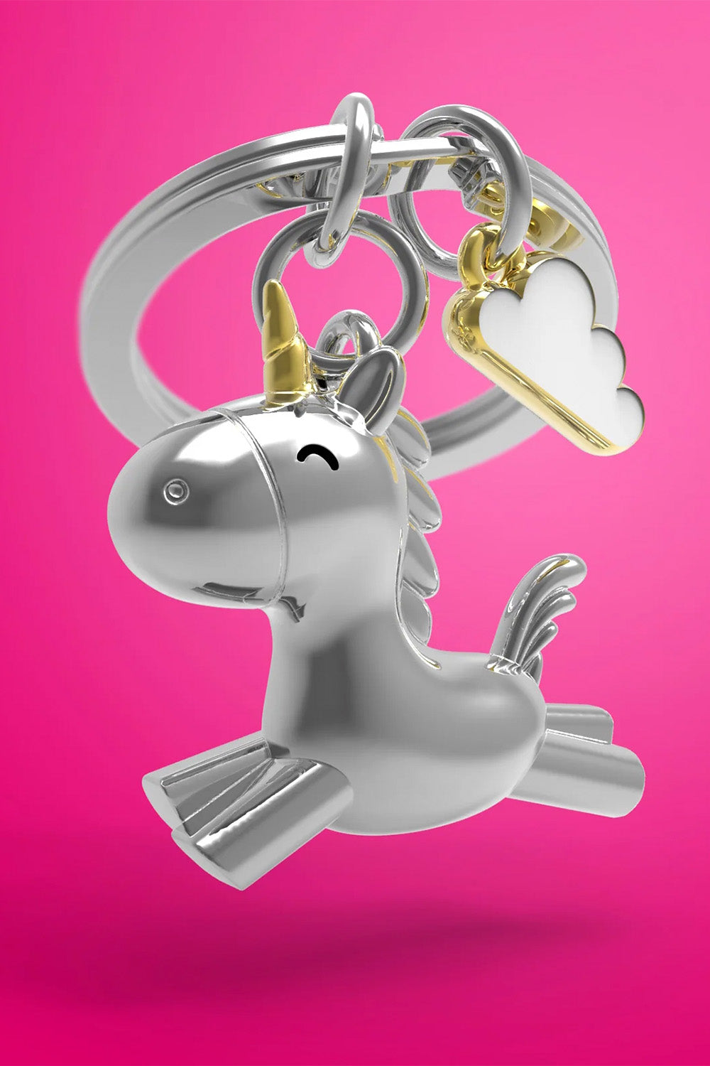 3 D Uçan Unicorn Anahtarlık - 3