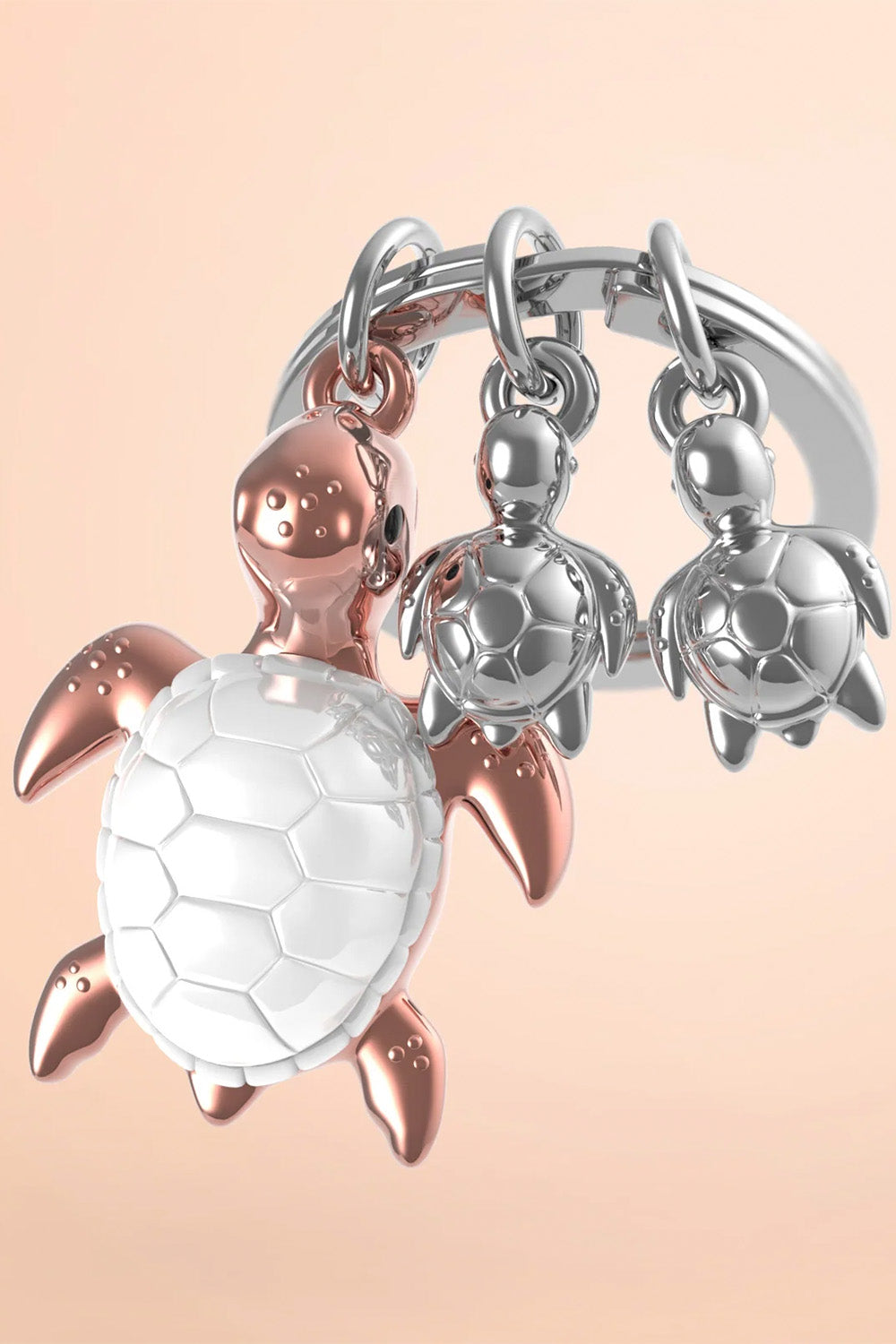 Kaplumbağa Ailesi Anahtarlık - 1