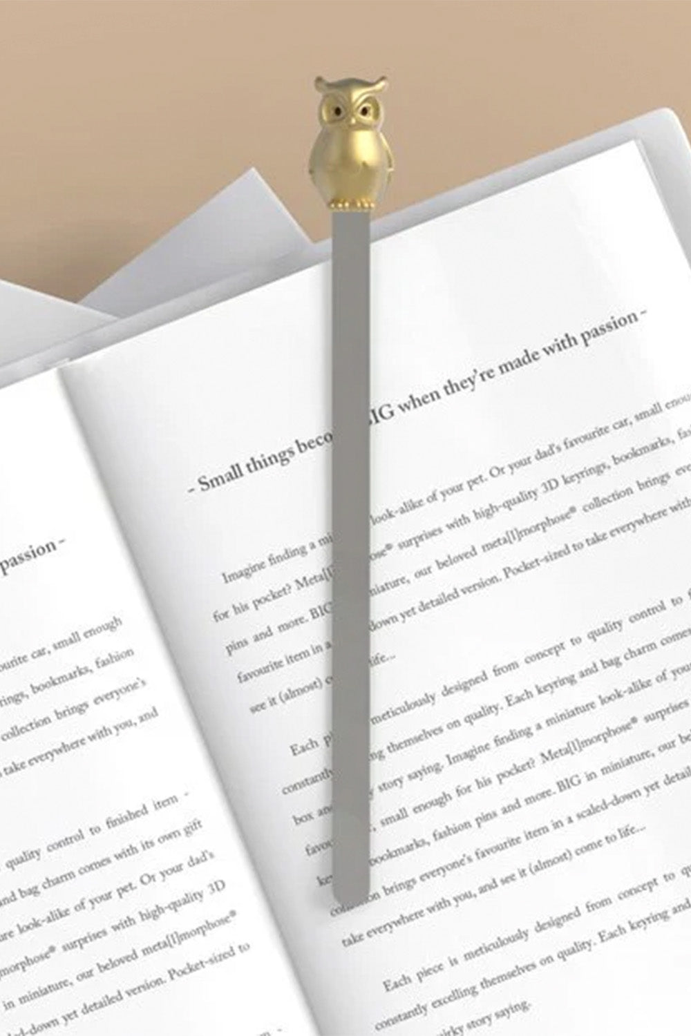 Baykuş Kitap Ayracı - 3