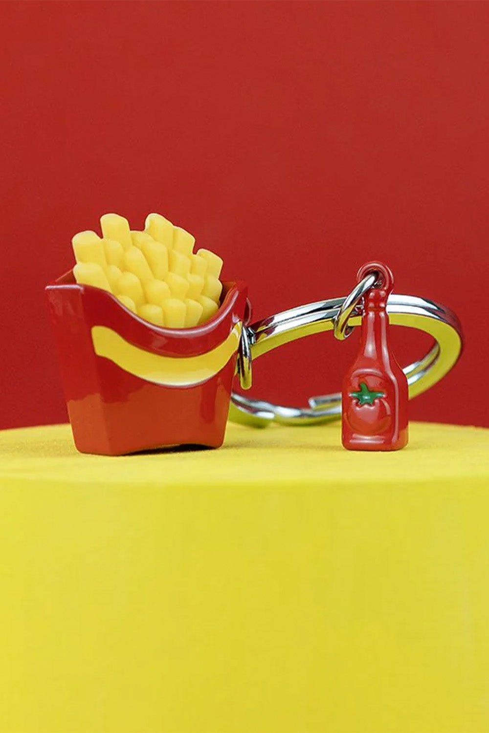 French Fries Ve Ketçup Anahtarlık - 7