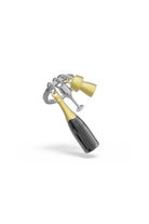 şampanya Kadeh Anahtarlık Siyah - 0