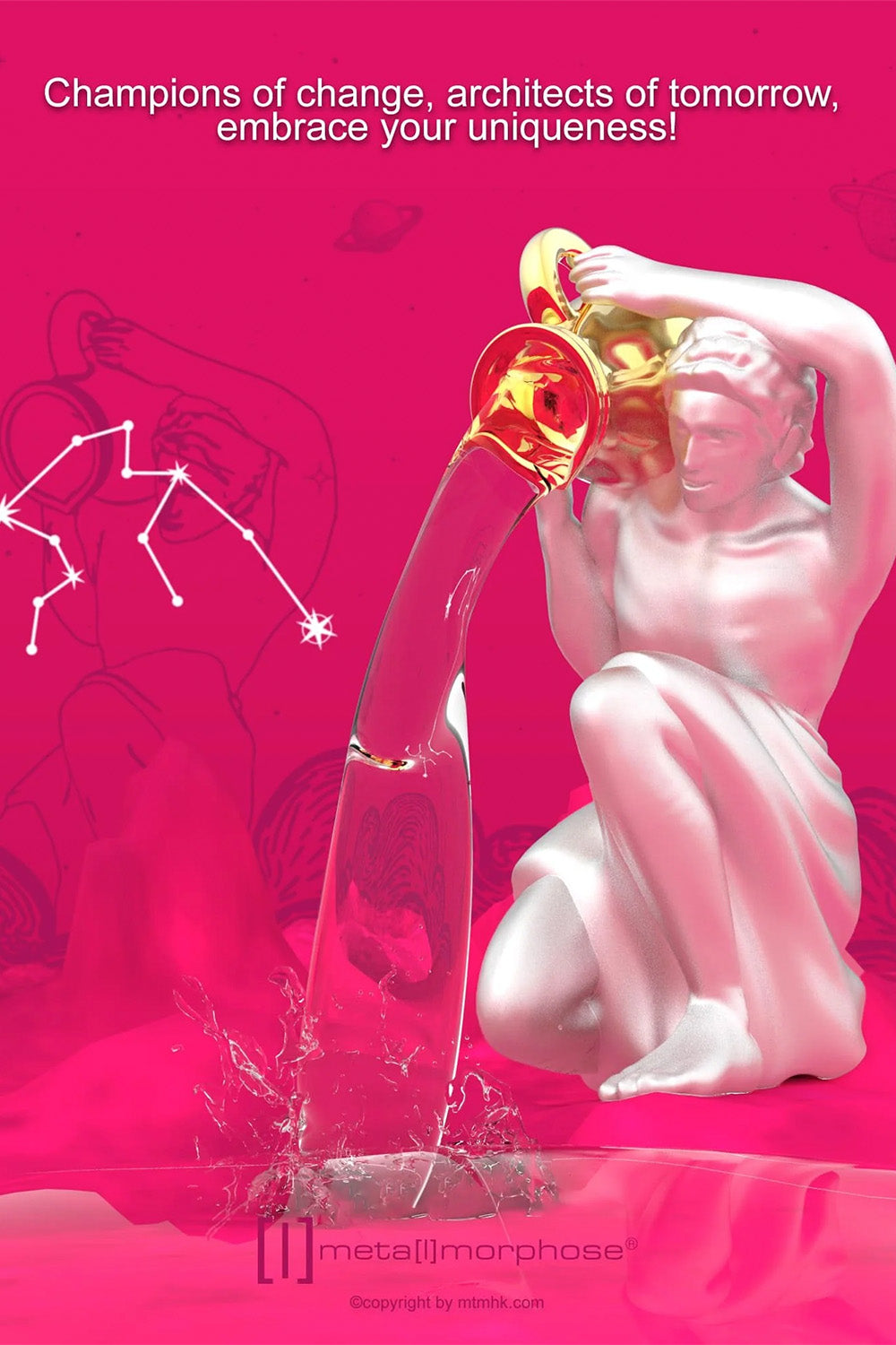 Burç Koleksiyonu Kova Anahtarlık / çanta Aksesuarı - 4